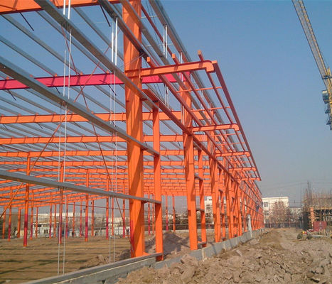 10mm PVC Gutter DFT 80um Steel Structure Warehouse