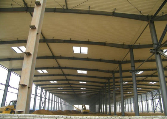 Easy Assembly Industrial Steel Warehouse for Agricultural Storage & Factory Use Strong Structure