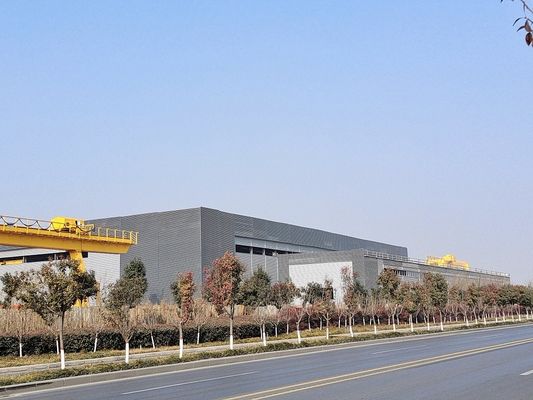 عالية القوة Q355B الصف للماء بوابة الإطار المباني الجاهزة ورشة عمل الصلب